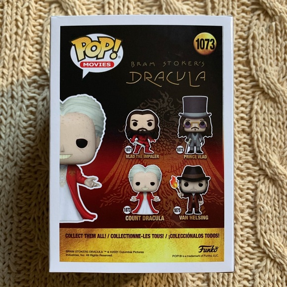 Bram Stokers Dracula Funko Pop 1073 - Picture 2 of 7